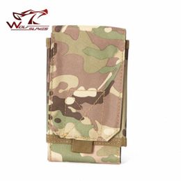 Sacs de trucs Sac uactique molle pochette extérieure téléphone portable de poche