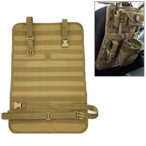 Spullen zakken uactical molle auto voertuig paneel coverbeschermer universele fit nylon jachtzak 244m