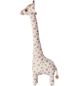 Poupées en peluche Simulation girafe jouets en peluche doux Animal girafe dormir poupée cadeau d'anniversaire enfants jouet bébé chambre Dector 220214714648