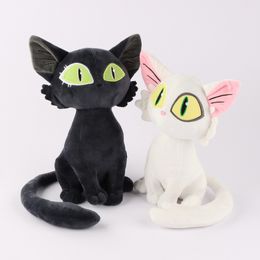 Knuffels Katten Knuffels Wit Zwarte Kat Knuffels Cartoon Daijin Sadaijin Pluche Poppen Kinderen Speelkameraadje Kinderen Speelgoed Cadeau Home Decor