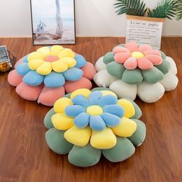 Gevulde dieren schattige madelief daisy bloemen kussen sofa kussen bureau stoel kussen winkels en groothandel