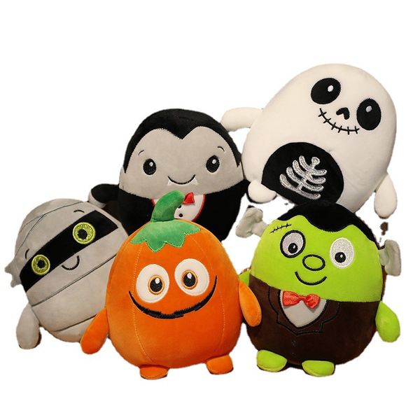 Animaux en peluche taille 20cm, poupée Zombie citrouille d'halloween, poupée fantôme maman comme cadeau pour enfants et amis