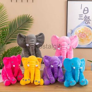 Animaux en peluche doux éléphant confort poupées de couchage jouets cadeaux de Noël Huggy Wuggy poupée bébé jouet trucs peluche Animal 240307