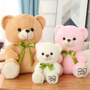 Stuffed Animals toys & plush Cute 25cm Sitting trumpet butterfly Festival ribbon teddy bear plush toy