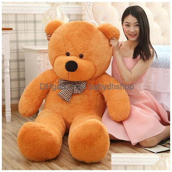 Animales de peluche de 100 cm Oso de peluche de juguete Lovely Nt Bears Muñecas suaves Niños Regalo de cumpleaños para mujeres Amantes Drop Delivery Juguetes Regalos Dhobh