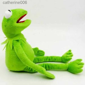 Animaux en peluche 1 pièces peluche Kermit grenouille sésame rue grenouilles poupée le Muppet Show jouets en peluche anniversaire noël peluche peluche poupée pour enfants L231027