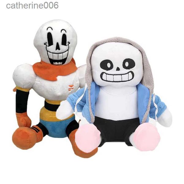 Animales de peluche de peluche 20 nuevos estilos Undertale juguetes de peluche dibujos animados Sans muñecos de peluche Frisk Chara juguetes de zombis suaves rellenos para niños regalo de cumpleaños de Navidad 231228