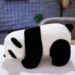 Animaux en peluche 20cm, poupée Panda couché mignon, trésor National, Zoo, jouet en peluche