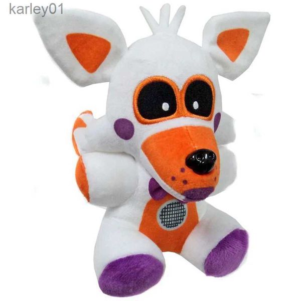 Animales de peluche de 20 cm FNAF Sister Location Funtime Fox Foxy Toys Soft Doll Regalos para niños YQ240218