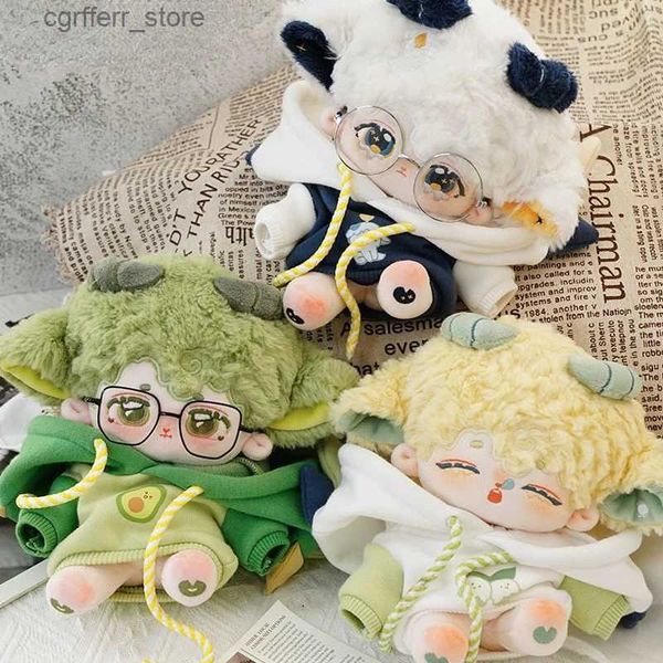 Animales de peluche rellenos 20cm Kawaii Plush Toy Sheep series de oveja SEASTAR Cotton Equity Doll con Animal Ear Tail Plush Molly Girl and Childrens Gift240327