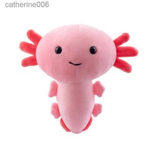 Animaux en peluche 20 cm le plus récent dessin animé en peluche Axolotl en peluche Kawaii Animal Axolotl peluche Figure poupée jouet dessin animé rose Axolotl peluche poupée cadeau L231027