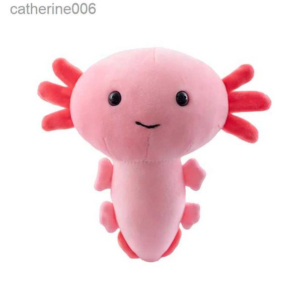 Animales de peluche de 20 cm El más nuevo de dibujos animados de peluche Axolotl Peluche de juguete Kawaii Animal Axolotl Plushie Figura Muñeca de juguete de dibujos animados Pink Axolotl Muñeco de peluche GiftL231027