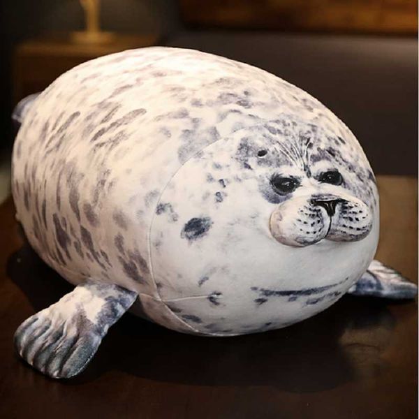 Animales de peluche de 20cm, juguetes de foca, foca Blob, juguetes de peluche, novedad, muñeco de león marino, figuras de animales de peluche, decoración de la habitación