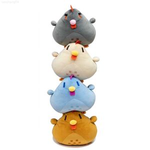 Stuffed Plush Animals 20cm Stardew Valley Chicken Pillow Plush Toy Game Character Stuffed Doll Kawaii Stardew Valley Shane's Blue Chicken Plush Pillow L230707