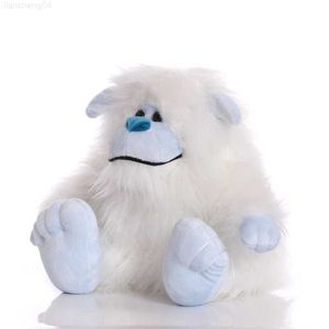 Animales de peluche de peluche 20 cm Yeti Snowy Plush Venta caliente Película de alta calidad Abominable Snow Yeti Plush Cute Anime Doll Toys para niños Regalo de Navidad L230707