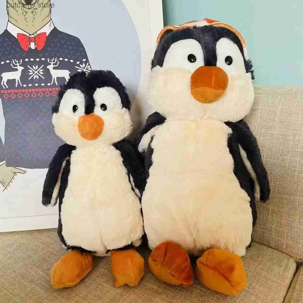 Animaux en peluche 25/35 cm pingouin peluche poupée Kawaii pingouin Seping peluche jouet décor à la maison doux câlin oreiller jouets cadeaux pour enfants Whosas L240320