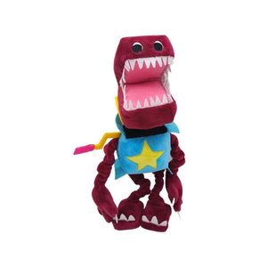 Gevulde pluche dieren 25 cm Boxy Boo Toy Cartoon Game Perifere pop rode robot vulling Holiday Gift Series Kerst Q240515