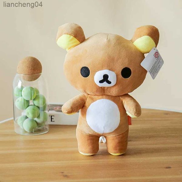 Animales de peluche de 28 cm, oso de peluche Rilakkuma, muñeco de peluche, oso Kawaii, peluches, juguetes de animales encantadores, pasatiempos, decoración de habitación de Anime, regalos de Navidad