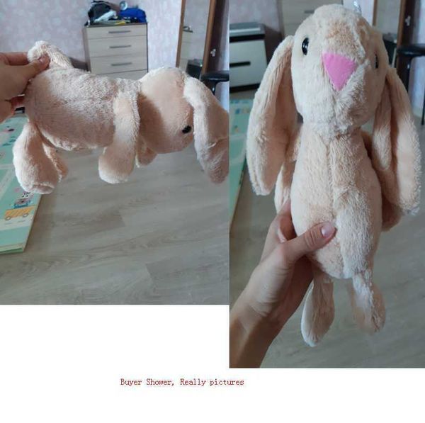 Animaux en peluche 30/28 cm poupée de lapin doux en peluche longues oreilles lapin apaiser jouet pour enfants mignon en peluche Animal en peluche jouets de couchage de mariage