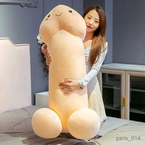 Animaux en peluche en peluche 30-90 cm Penis drôle Simulation de jouets en peluche en peluche Boy Boy en peluche