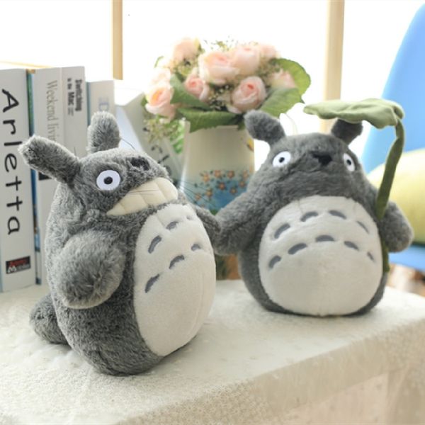 Peluches Peluches 30cm Totoro Peluches Peluches Jouets Japon Anime Figures Film Poupées Anniversaire Cadeaux De Noël pour Enfants 230620
