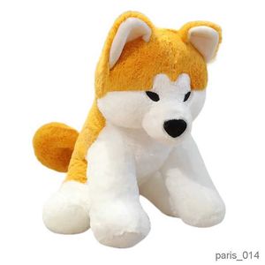 Gevulde pluche dieren 35/45cm Simulatie Akita Hond Knuffel Gevuld Levensecht Shiba Inu Hond Zacht Kussen Huisdier Poppen Kinderen Jongens Meisjes Verjaardagscadeau Decor