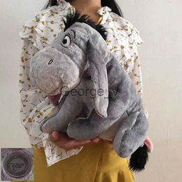 Animales de peluche de peluche Envío gratis 36 cm 14 '' Gris Eeyore Burro Cosas Animal Lindo Juguete de peluche suave Muñeca Cumpleaños Niños Colección de regalos J230628