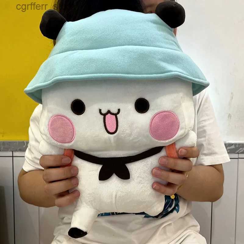 Schleczone pluszowe zwierzęta 40 cm Bubu i Dudu Panda Plush Cartoon Panda Bear Doll Kawaii Pillow Pillow Toys Decor Kids Toys Dift240327