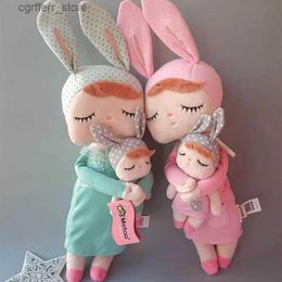 Gevulde pluche dieren 42 cm echte originele nieuwe aankomst Lovely Metoo Rabbit Doll knuffeldier zacht pluche speelgoed voor kinderen cadeau240327