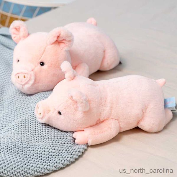 Animaux en peluche en peluche 50/65 cm Nouveaux jouets en peluche dessin animé Little Pig en forme de poupée Poupée Toys For Kids Gifts R230810