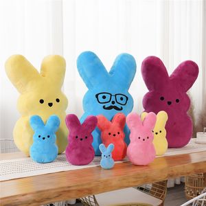 Animaux En Peluche En Peluche 50cm Peeps En Peluche Lapin Peep Jouets De Pâques Simulation Animal En Peluche Poupée Pour Enfants Enfants Doux Oreiller Cadeaux Fille Jouet 230211