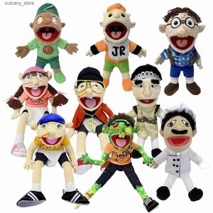 Gevulde pluche dieren 60 cm Jfy Puppet Doll Jfy Handpop Sml Jfy Puppet Family Echte Jfy Zombie Boy Handpop Zacht speelgoed Pluche Feebee Puppet L240322