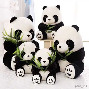 Animaux en peluche 9/10/12/16 cm anniversaire tissu doux jouet enfants bébé bel ours en peluche Panda présent poupée animaux en peluche dessin animé mignon