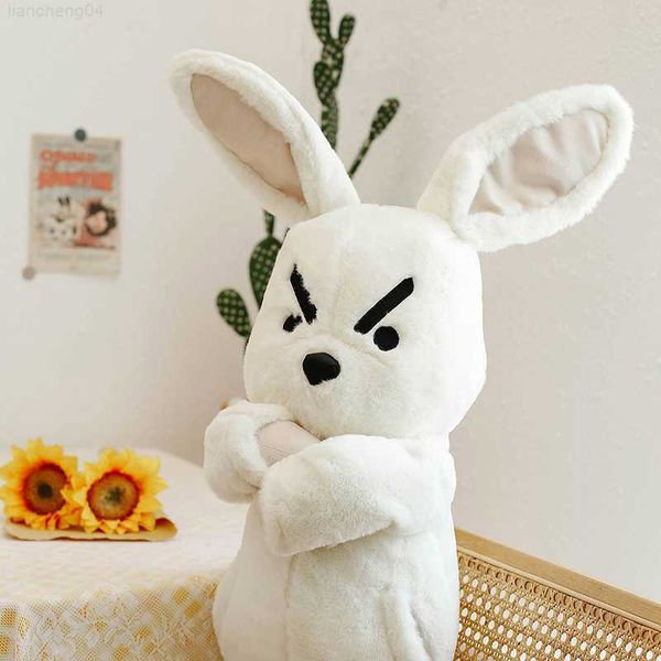 Peluches Animaux En Peluche Lapin En Colère En Peluche Enfants Doux Poupée De Bande Dessinée Lapin Fluffy Jouet Simulation Poupée Animal En Peluche Jouets Pour Enfants Petite Amie L230707