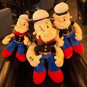 Gevulde Pluche Dieren Animatie Popeye The Sailor Zachte Pluche Vulling Grappige Klauw Machine Poppen Woondecoratie Jongen Verjaardagscadeau Kerstverrassing J230628