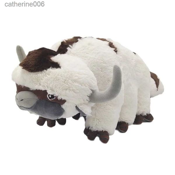 Animales de peluche de peluche Anime Avatar Aang The Last Airbender juguetes de peluche Avatar Appa Plushie juguete de peluche vaca muñeco de peluche L231027