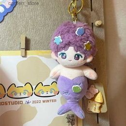 Animaux en peluche en peluche Anime Love And DeepSpace Keychain Rafayel Kawaii Cosplay Poll Doll Soft Plushie Dolls Pendants Toy Figures Keyring Gift Bag240327