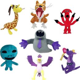 Animales de lujo rellenos Banban Garden 6 Kittysaurus Toys 5 Syringaon Mascot Muñecas Ban Juguetes de colección de peluches rellenos Q240515