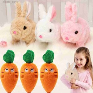 Animales de peluche de peluche, juguetes de conejitos, juguetes educativos interactivos, los conejitos pueden caminar y hablar, juguete de conejito de peluche de Pascua, juguete educativo de conejo que camina