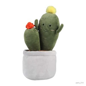 Animaux en peluche en peluche cactus peluche jouet mignon jardin doux délice en peluche