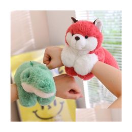 Animaux en peluche en peluche dessin animé créatif Pop Ring P jouet Husky Kapi marsouin d'eau renard poupée Panda bande pour enfants livraison directe jouets Gif Otqp5