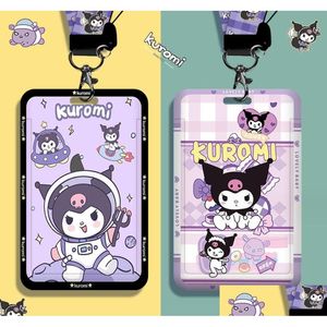 Animaux en peluche en peluche dessin animé Kawaii Cinnamoroll Kuromi Design étudiant Lanyard Mti Mode Drop Livraison Jouets Cadeaux Animaux en peluche Dhbbm