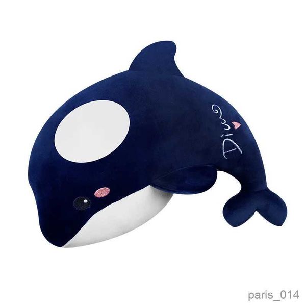 Animales de peluche de dibujos animados, suave, pequeño tiburón ballena azul, juguetes de peluche, animales marinos de peluche, muñecas de peces encantadoras para niña, regalo de cumpleaños para niños R231026