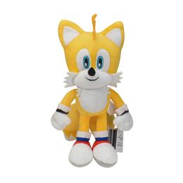 Gevulde pluche dieren Cartoon Sonic P Speelgoed Geel Blauw Werehog Pies Pop Zacht Egel Peluche Cadeau voor kinderen Meisje Jongens Premium Drop Del Otvkd