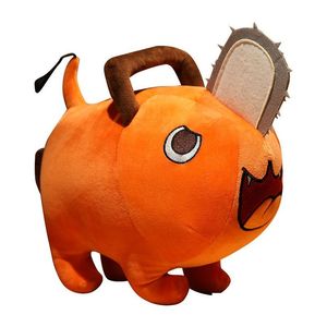 Animales de peluche de peluche Chainsaw Man 25Cm Demon Pochita Dolls Pigsaw Almohadas para regalos de juguetes Ups Express Drop Delivery Toys Dhhyb