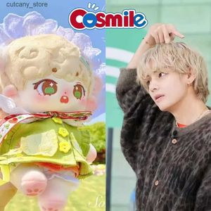 Knuffels Cosmi Kpop Star V Roze 20 cm pluche pop figuur speelgoed gevuld lichaam schattig mooi beperkt cosplay cadeau C MK L240322