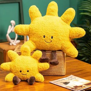 Animales de peluche de peluche, juguetes de peluche creativos del sol, peluche de sol, cojín suave para el sofá del coche, muñecas, decoración del dormitorio, regalo para niños y niñas