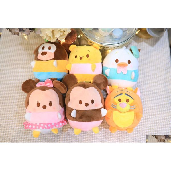 Animaux en peluche en peluche mignons 8 pouces six petits ours souris 20cm poupée Hine P Toy Festival Gift Birthday Childrens Day Drop Livilt Toys G OT825