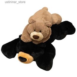 Animaux en peluche en peluche mignon animal doux marron ours en peluche jouet doux dessin animé