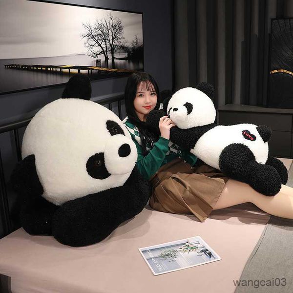 Peluches de peluche Animales Lindo Gran Gigante Panda Oso Peluches Peluche Animal Muñeca Abrazo Muñecas Niñas Amante Regalos de cumpleaños Decoración para el hogar R230904